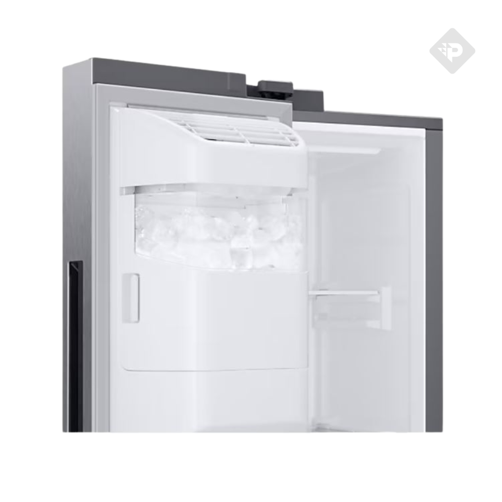 HELADERA NO FROSRT SAMSUNG INVERTER SIDE BY SIDE SPACEMAX CON DISPENSER - 716L - GRIS [SARS27T5200S9]