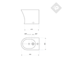 BIDET 1 AGUJERO PIAZZA ABRUZZO