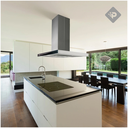 CAMPANA TACTIL ISLA DE 90 CM - NODOR [LEGEND9000XGBK]