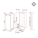 HELADERA NOFROST PANELABLE 255lts - EFICIENCIA A - NODOR [TUNDRA-TNF-177BI]