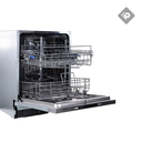 HORNO ELECTRICO MULTIFUNCION COMBI CON MICROONDAS 40lts NEGRO DE 45cm - NODOR [MW4800DB]