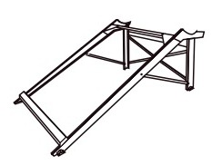 ESTRUCTURA PARA TERMOTANQUE SOLAR PRESURIZADO 150LTS - PEISA [10001597]