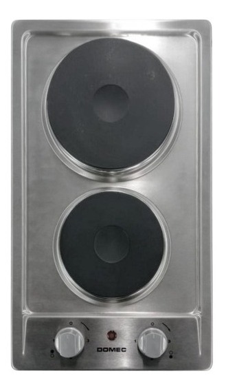 ANAFE ELÉCTRICO AEX2G 2 PUNTOS DE COCCIÓN PARA EMPOTRAR ACERO INOXIDABLE - DOMEC [53905]
