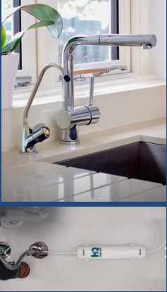 FILTRO BAJO MESADA - CLORO Y SEDIMENTOS - HIDROQUIL - APROBADO POR ANMAT - PARA COCINA