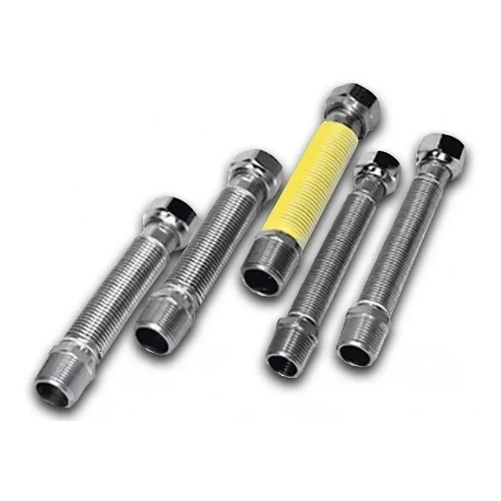 KIT CONEXIONES FLEXIBLES DIVA METRO DOBLE SERVICIO- CAÑO GAS 1/2 - PEISA [10000267]