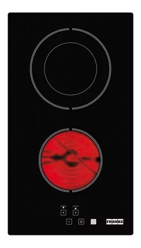 ANAFE ELECTRICO 2 HORNALLAS VITROCERAMICO 30CM TX 302 - NEGRO -SPAR [9010-013]