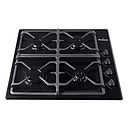 ANAFE MULTIGAS 4 HORNALLAS CON REJILLAS DE HIERRO - NEGRO - FLORENCIA [FLOR6747N]