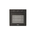 HORNO ELÉCTRICO 65LTS - EMPOTRABLE  - CON LUZ, GRILL, TIMER, TERMOSTATO, 6 FUNCIONES Y TRIPLE CRISTAL - 60X60CM - NEGRO - FLORENCIA [FLOR 7867]
