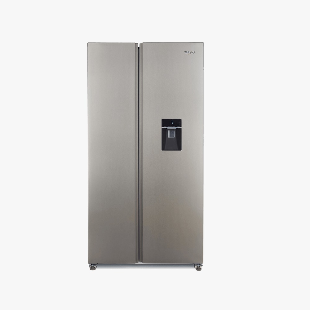 HELADERA INVERTER NO FROSRT 518L CON DISPENSER - EFICIENCIA ENERGÉTICA: A  ++ - SIDE BY SIDESIDE BY SIDE - WHIRLPOOL [WRS955FWMS]