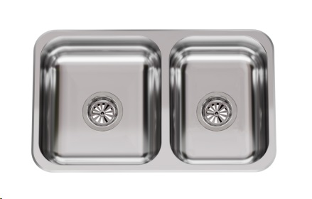 PILETA DOBLE RR 63 - SOPAPA 
AMERICANA - ACERO 430 - JOHNSON [RR 63]