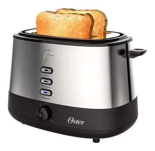 TOSTADORA ELECTRICA PARA 2 PANES - ACERO - OSTER [OSTSSTTR500AR]