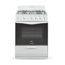 COCINA MULTIGAS 4 HORNALLAS CON REJILLAS DIVIDIDAS  - EFICIENCIA ENERGÉNITCA A+ - CRISTAL TEMPLADO - PARRILLA - ENLOZADO DE HORNO EASY CLEAN - BLANCO - ORMAY [MAXI]