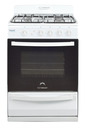 COCINA MULTIGAS 4 HORNALLAS CON REJILLAS DIVIDIDAS  - EFICIENCIA ENERGÉNITCA A+ - CRISTAL ESPEJADO - PARRILLA DESLIZANTE - LUZ - BLANCO - ORMAY [GALANT BL]