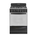 COCINA MULTIGAS 4 HORNALLAS CON REJILLAS DIVIDIDAS  - EFICIENCIA ENERGÉNITCA A+ - CRISTAL ESPEJADO - TIMER - LUZ - GRILL Y SPIEDO - GRIS - ORMAY [GOURMET PRO IX]