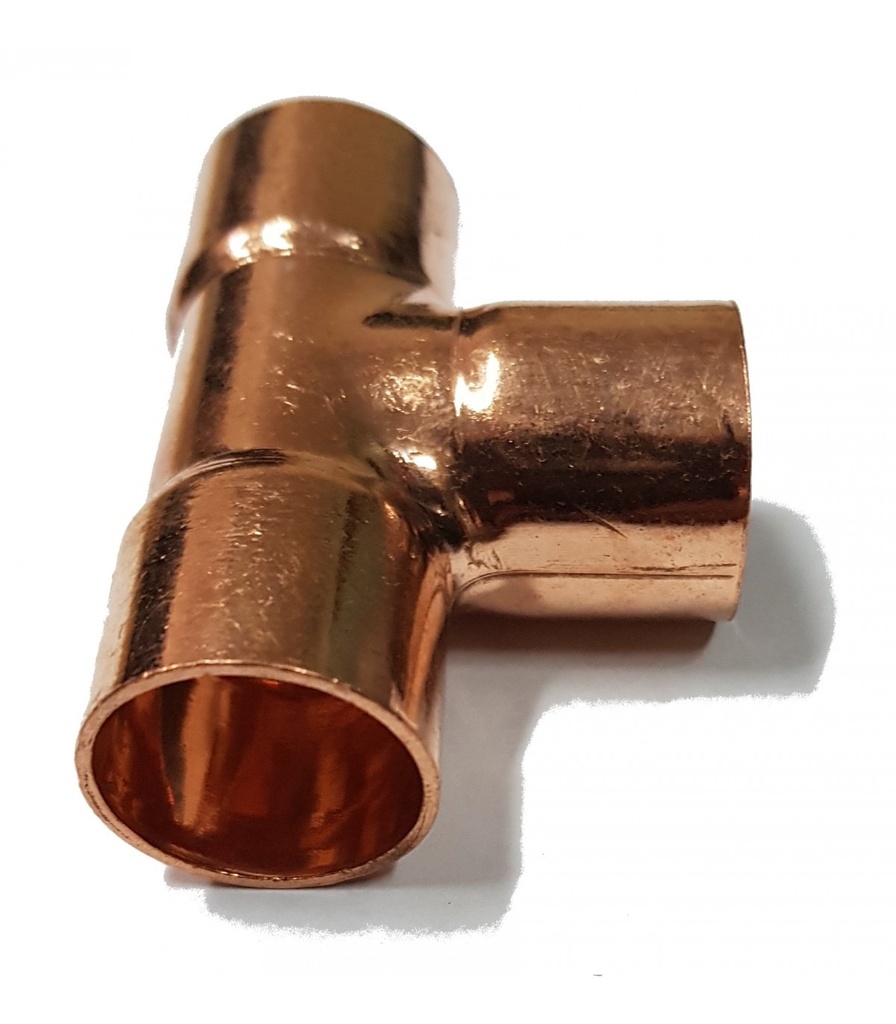 TEE DE COBRE Ø 1/2" - PARA SOLDAR