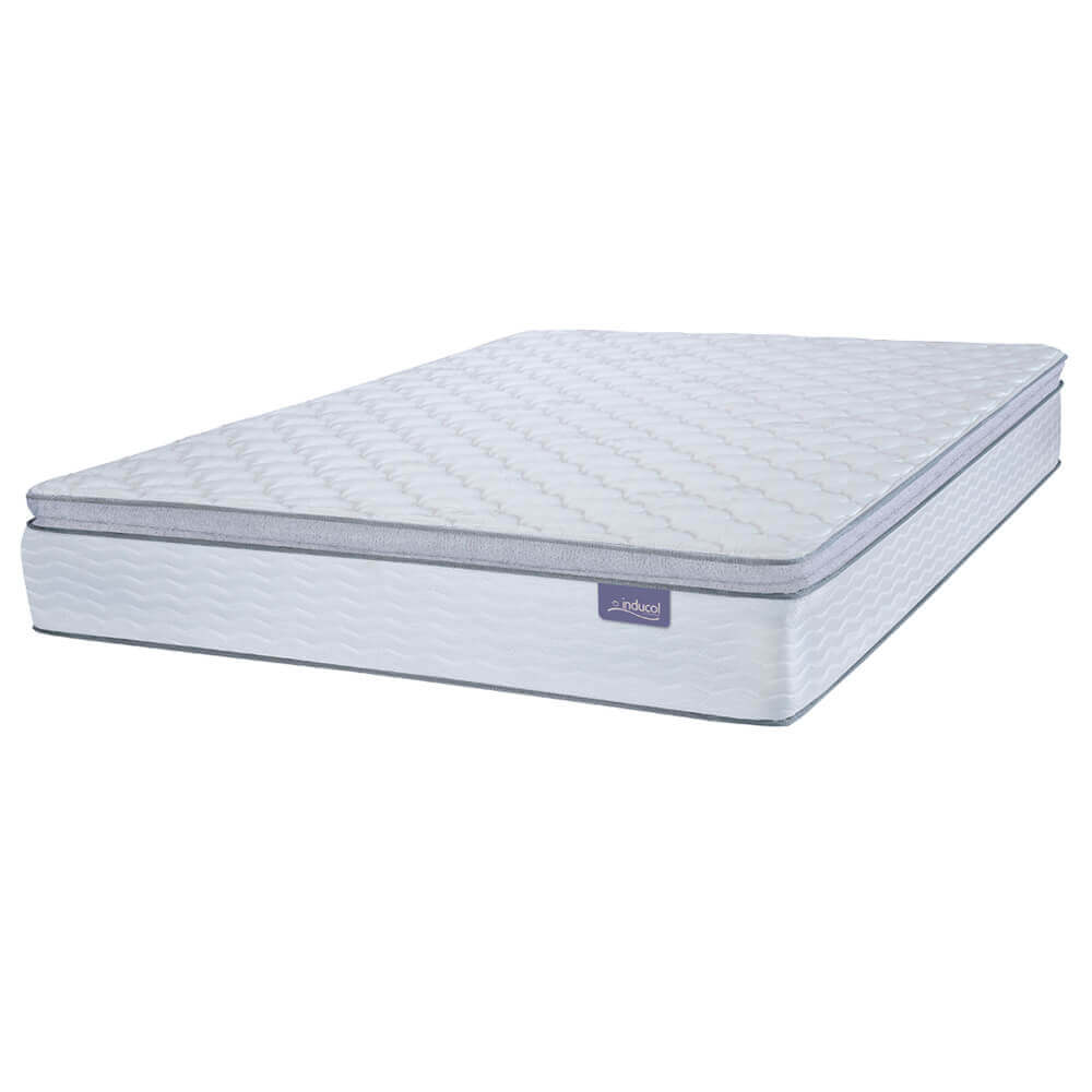  COLCHÓN CON RESORTES APRIL - 2 PLAZAS - 1.40X1.9 MTS - INDUCOL [57904]