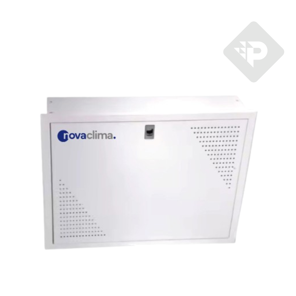GABINETE 600X450X110 MM TAPA Y MARCO PINTADO BLANCO IMPORTADO - NOVA CLIMA