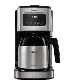 CAFETERA DE FILTRO 8 TAZAS AUTOMÁTICA - PANTALLA TÁCTIL- PREPARACIÓN PROGRAMABLE- OSTER [OSBVSTDC4404-054]