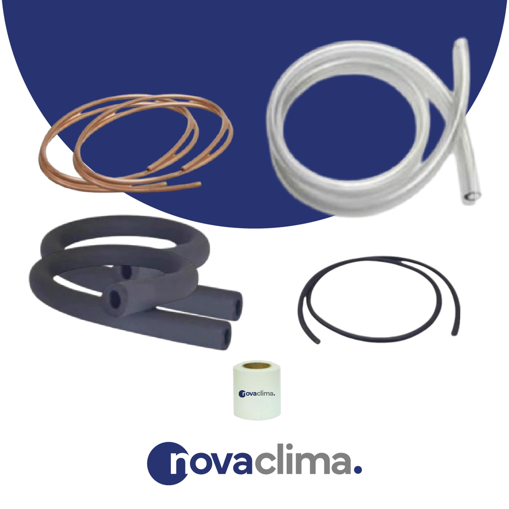 KIT INSTALACION SPLIT 3 MTS - NOVA CLIMA - 5500 Frig - SIN MENSULAS