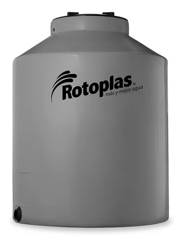 TANQUE DE AGUA MULTICAPA 1100LTS CON TAPA Y CONEXIÓN TERMOFUSIONADA - GARANTÍA 25 AÑOS - ROTOPLAST [500388]
