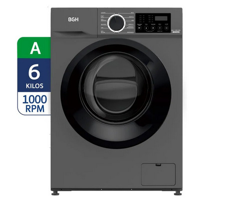 LAVARROPAS  INVERTER 6 KG CARGA FRONTAL SILVER - BGH [BWFE06S24AR]