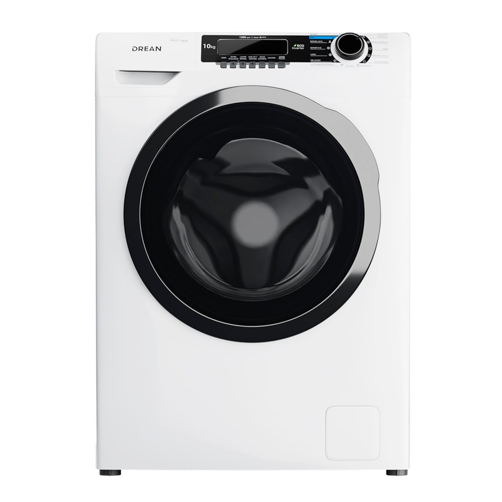 LAVARROPAS AUTOMATICO INVETER - CARGA FRONTAL 10KG  - 1200 RPM - EFICIENCIA ENERGÉTICA A+++ - BLANCO - DREAN[LFDR1012SB0]