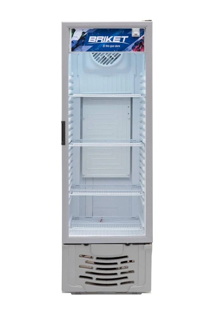 HELADERA EXHIBIDORA VERTICAL 300LTS - BRIKET [M3000]
