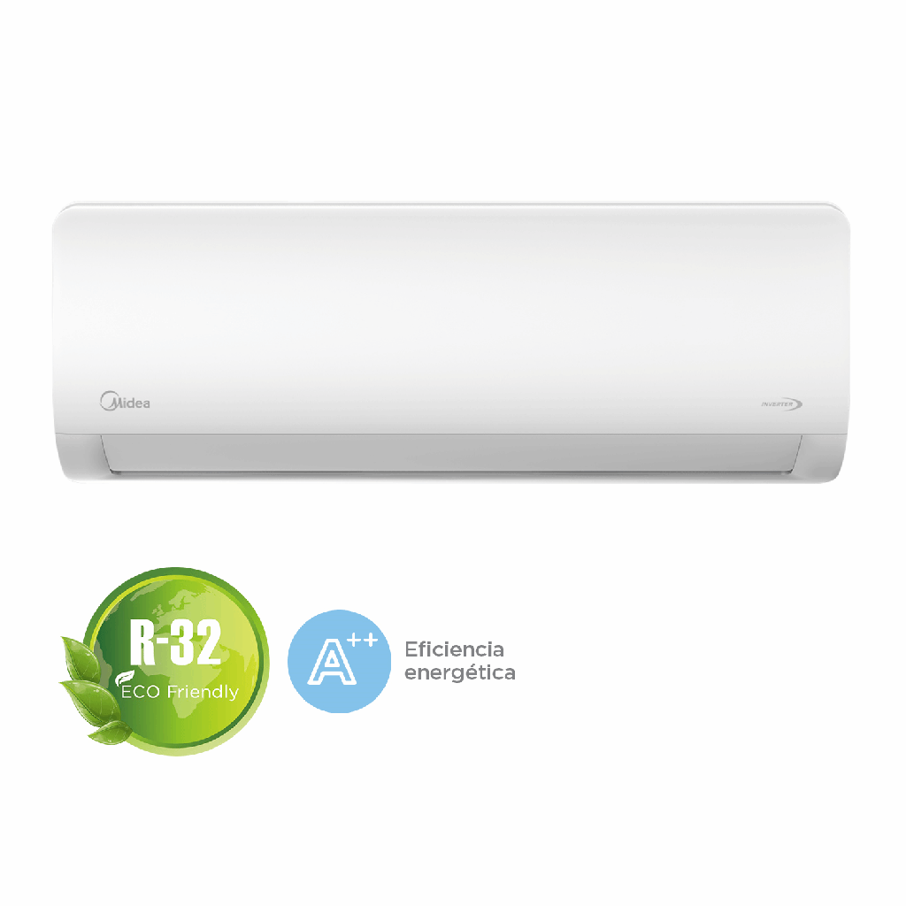 KIT CONJUNTO SPLIT MIDEA ON/OFF 5822 kcal/h FC - R32 - MSNFC-22H-GN81F