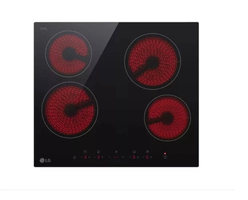 ANAFE ELÉCTRICO 4 HORNALLAS 60cm VITROCERÁMICO - LG [CBEZD2414B]