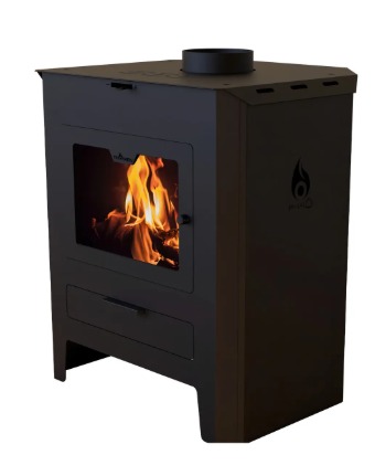 CALEFACTOR ESQUINERO A LEÑA DE PIE PEHUEN 14000 - TROMEN [01-000-114]