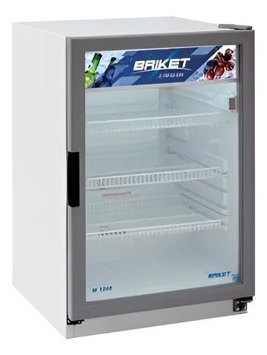 HELADERA EXHIBIDORA VERTICAL PREMIUM MASTER 1200 - CENEFA INTERIOR, ILUMINACION LED, CONTROLADOR INTELIGENTE - BRIKET