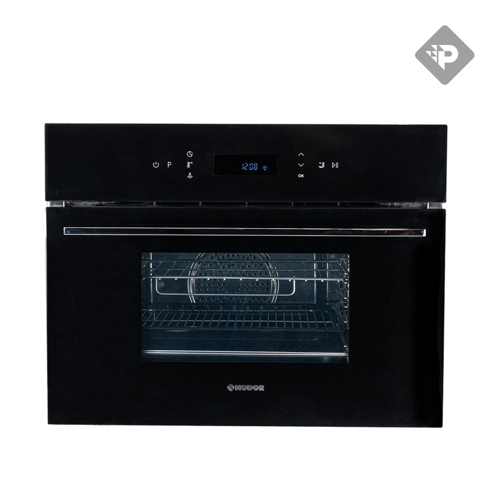 HORNO ELECTRICO MULTIFUNCION A VAPOR 36lts NEGRO DE 45cm - NODOR [SO4800DB]