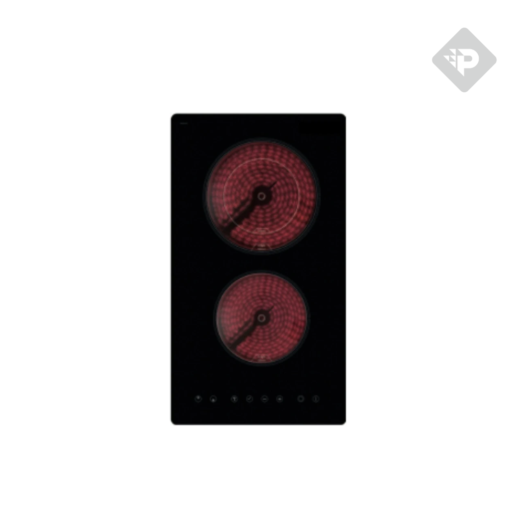 ANAFE VITROCERAMICO DE 2 ZONAS NEGRO DE 30cm - NODOR [VHN3201BK]