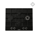 ANAFE A GAS VIDRIO TEMPLADO DE 4 ZONAS NEGRO DE 60cm - NODOR [GH6040GBK]