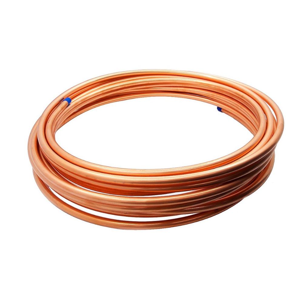 CAÑO DE COBRE FLEXIBLE Ø 3/4"- 0.8MM - ROLLO 15MTS - BRASIL - PRECIO POR MT