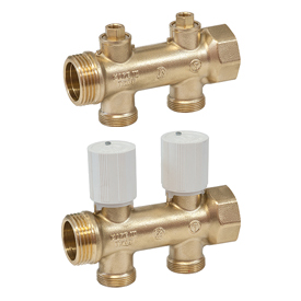 COLECTOR MODULAR 1 "X18 / 2 RETORNO TERMOSTATIZABLE R583Y062 GIACOMINI - LNA