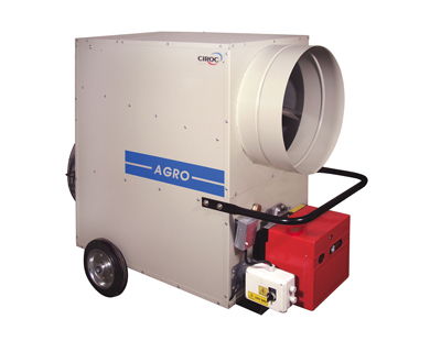 GENERADOR DE AIRE CALIENTE PORTATIL- AGRO40 CON QUEMADOR PARA GAS OIL