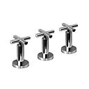 GRIFERÍA BIDET BICOMANDO FLAT CRUZ CROMO - HIDROMET - 10 AÑOS DE GARANTÍA [84102CRCR]