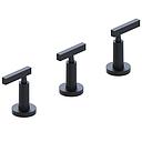 GRIFERÍA BIDET BICOMANDO LOOK LEVER NEGRO - HIDROMET - 10 AÑOS DE GARANTÍA [31107NEGR]