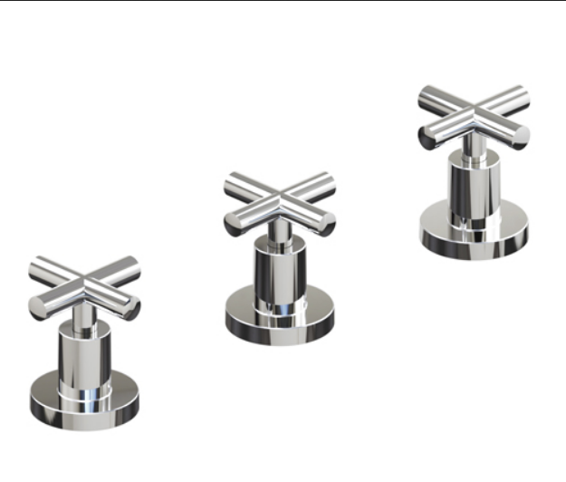 GRIFERÍA BIDET BICOMANDO SUN CRUZ CROMO - HIDROMET - 10 AÑOS DE GARANTÍA [04502CRCR]