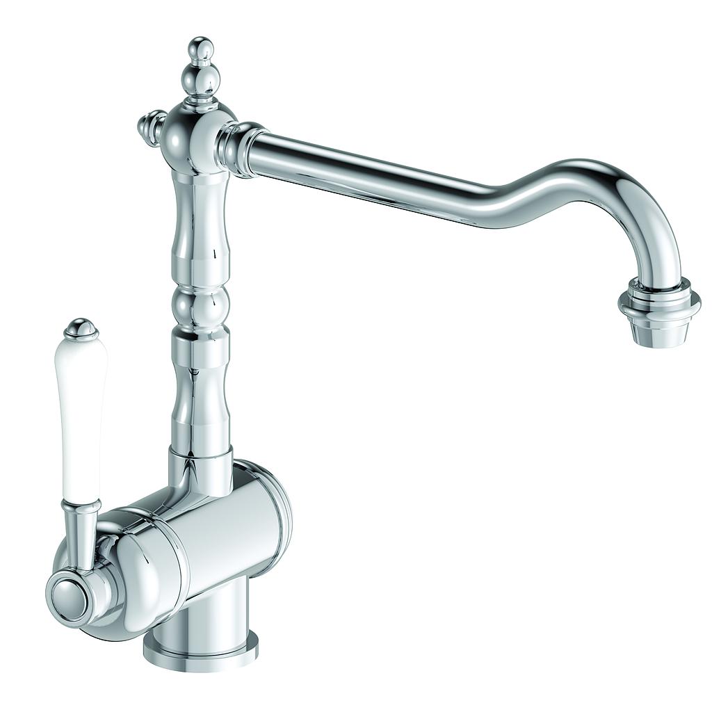 GRIFERÍA MONOCOMANDO GOURMET COCINA MESADA MONOCOMANDO CROMO PIAZZA [10305]