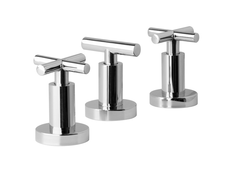 GRIFERÍA BICOMANDO CIERRE CERAMICO NOVARA BIDET CROMO CROMO PIAZZA [21004]