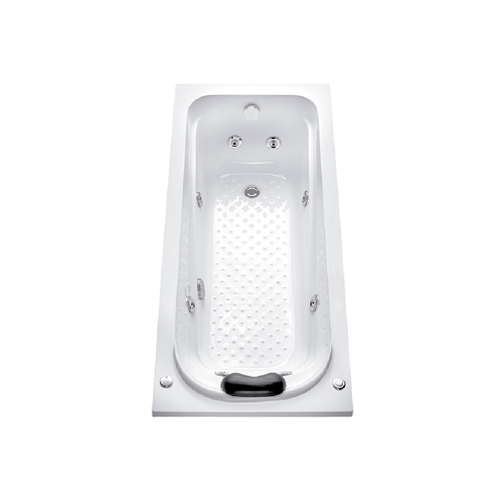 BAÑERA HIDROMASAJE DE LUJO 1500mm CON CAJON PIAZZA [BH150LC]