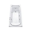 BAÑERA HIDROMASAJE STANDARD 1500mm PIAZZA [BH150S]