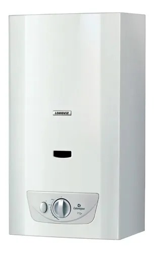 CALEFÓN A GAS LONGVIE 14 LITROS - TIRO BALANCEADO - VENTILACION LATERAL IZQUIERDA [CB214SFI-N/E]