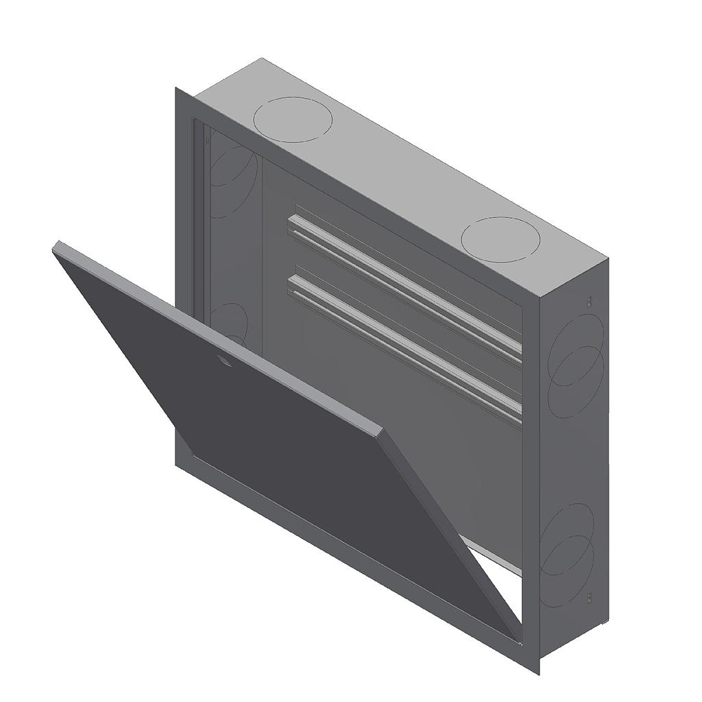 GABINETE 650x570x115 MODULO DE CONTABILIZACION DE ENERGIA DOBLE SERVICIO - PEISA [10001535]
