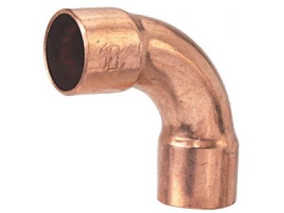 CURVA DE COBRE 90º Ø 1 1/2" - PARA SOLDAR