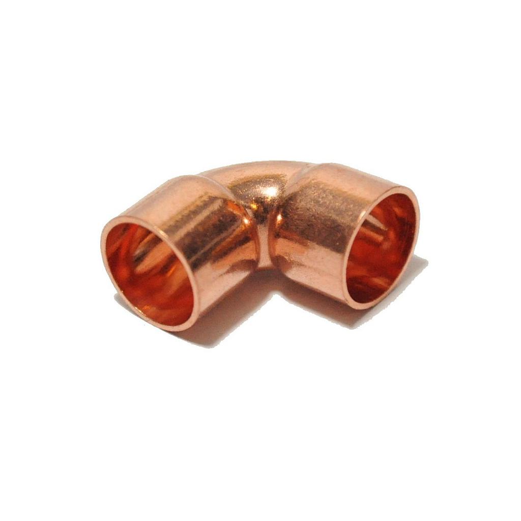 CURVA DE COBRE 90º Ø 1 1/4" - PARA SOLDAR