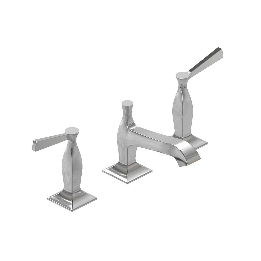 GRIFERÍA LAVATORIO BICOMANDO NEW CASTLE ETS LEVER BLANCO - HIDROMET - 10 AÑOS DE GARANTÍA [51006BLBL]