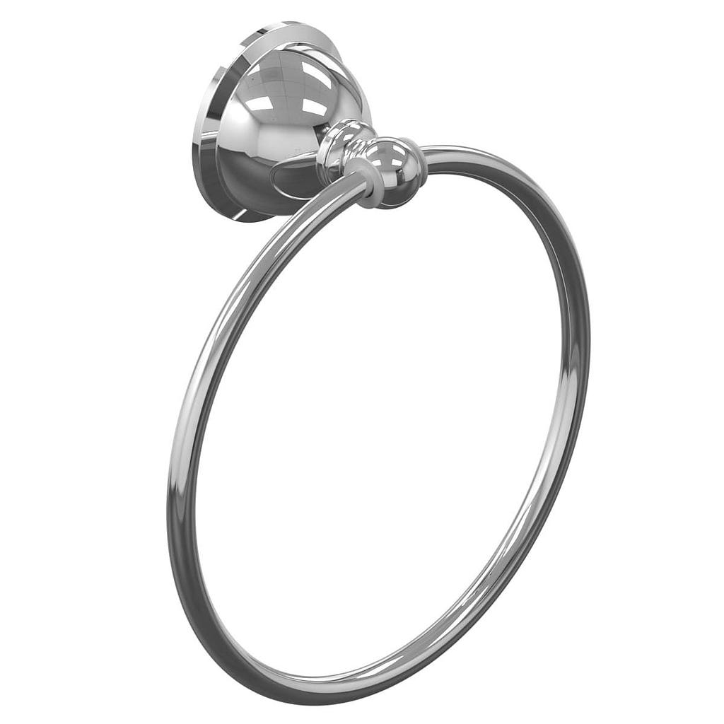 ACCESORIO TOALLERO ARGOLLA SELF CROMO -  HIDROMET [09943CRCR]